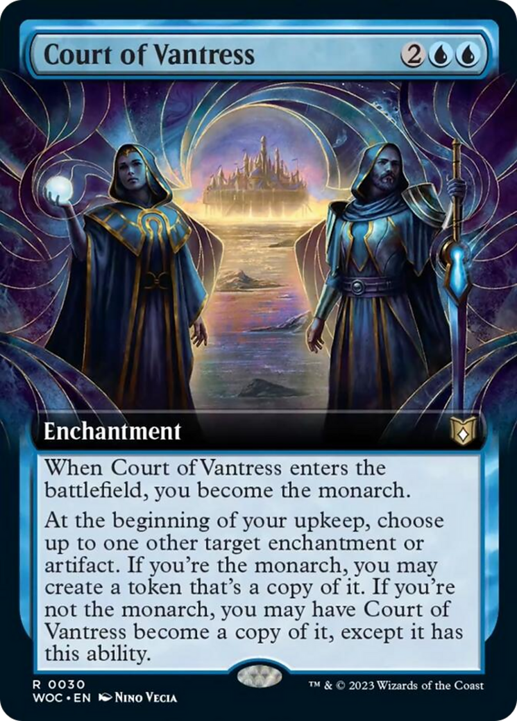 Court of Vantress (Extended Art) [Wilds of Eldraine Commander] | The Time Vault CA