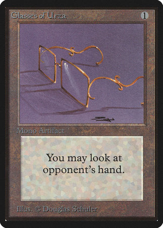 Glasses of Urza [Limited Edition Beta] | The Time Vault CA