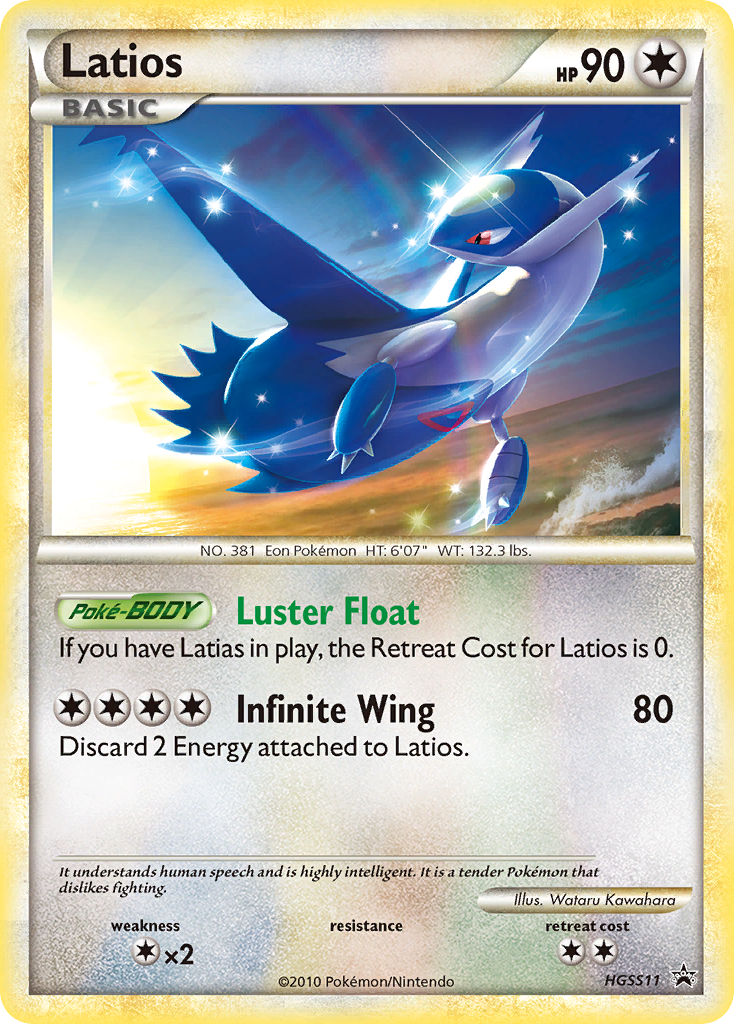 Latios (HGSS11) [HeartGold & SoulSilver: Black Star Promos] | The Time Vault CA