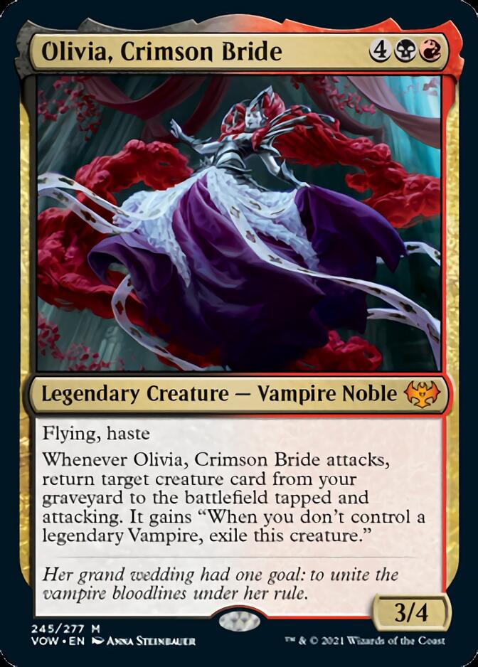 Olivia, Crimson Bride [Innistrad: Crimson Vow] | The Time Vault CA