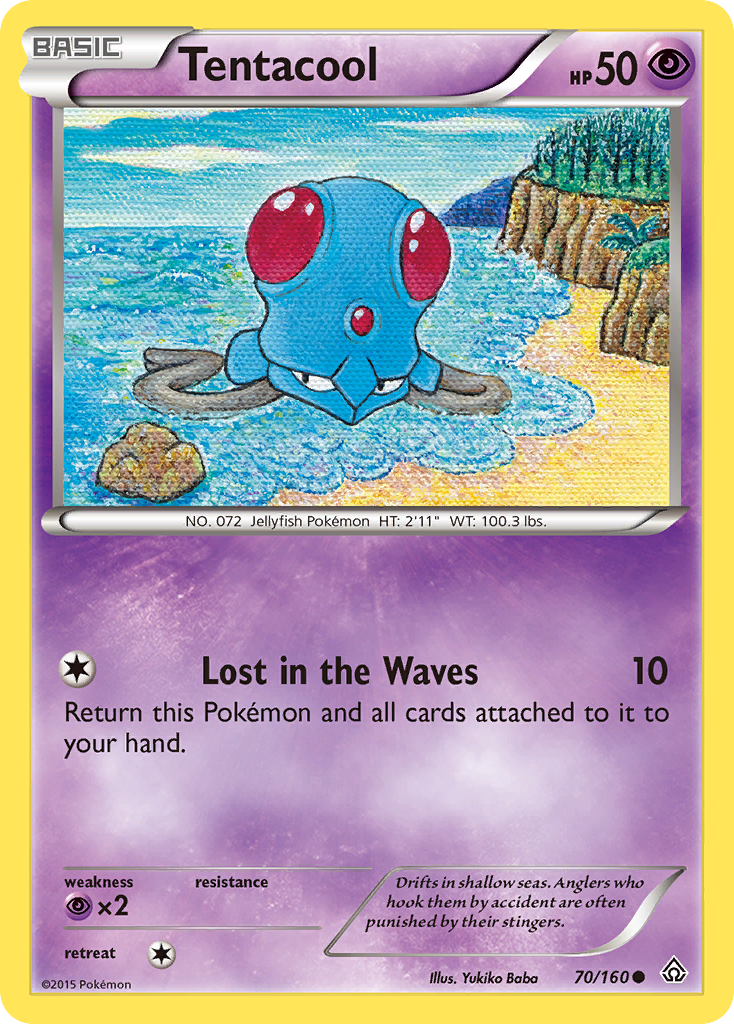 Tentacool (70/160) [XY: Primal Clash] | The Time Vault CA