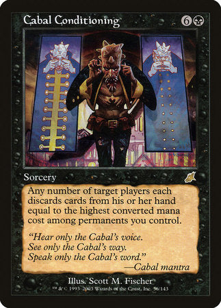 Cabal Conditioning [Scourge] | The Time Vault CA