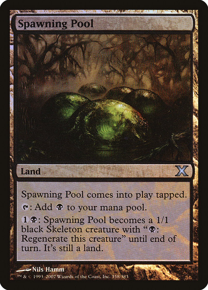 Spawning Pool (Premium Foil) [Tenth Edition] | The Time Vault CA