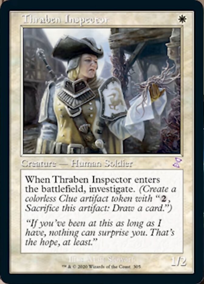 Thraben Inspector (Timeshifted) [Time Spiral Remastered] | The Time Vault CA