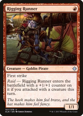 Rigging Runner [Ixalan] | The Time Vault CA