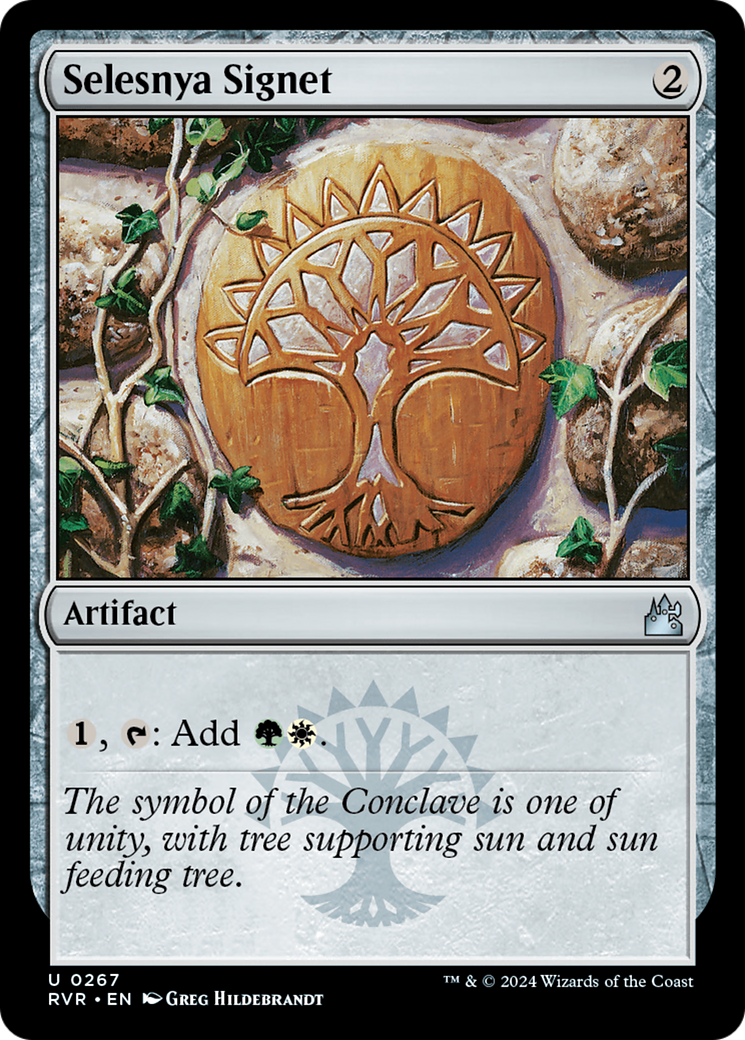 Selesnya Signet [Ravnica Remastered] | The Time Vault CA