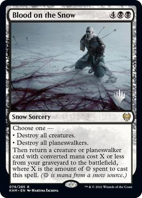 Blood on the Snow [Kaldheim Promo Pack] | The Time Vault CA