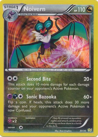 Noivern (30/30) [XY: Trainer Kit - Noivern] | The Time Vault CA