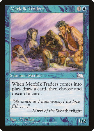 Merfolk Traders [Weatherlight] | The Time Vault CA