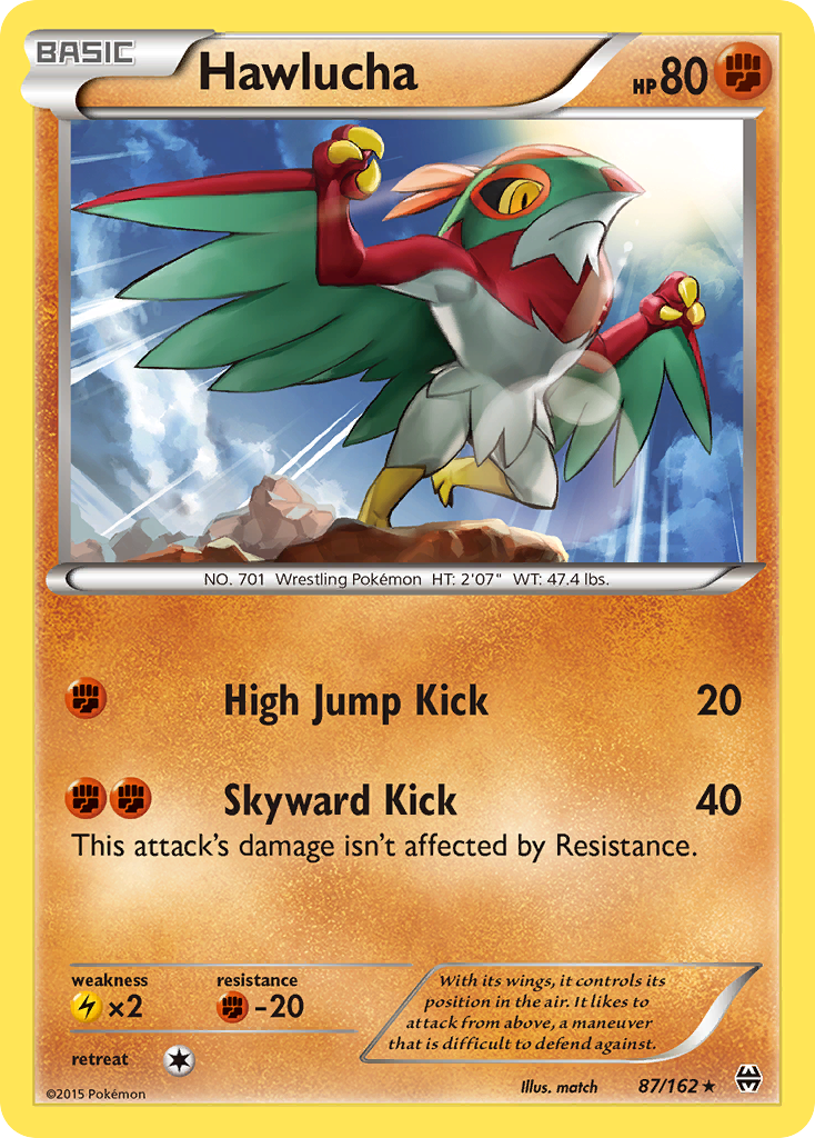 Hawlucha (87/162) [XY: BREAKthrough] | The Time Vault CA