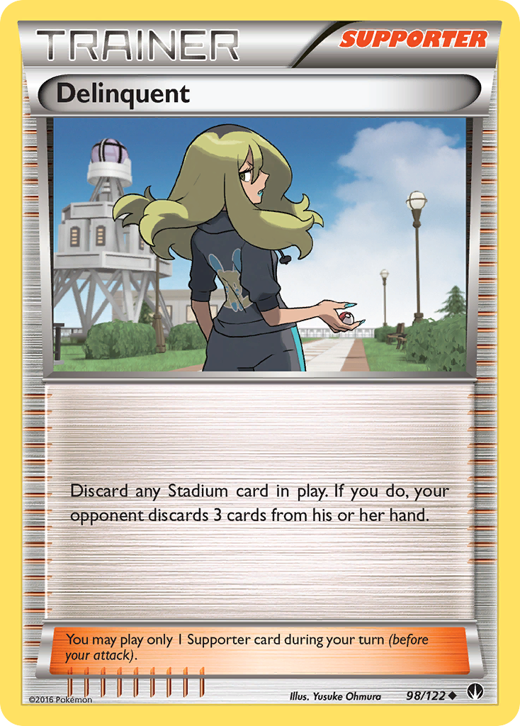 Delinquent (98/122) [XY: BREAKpoint] | The Time Vault CA
