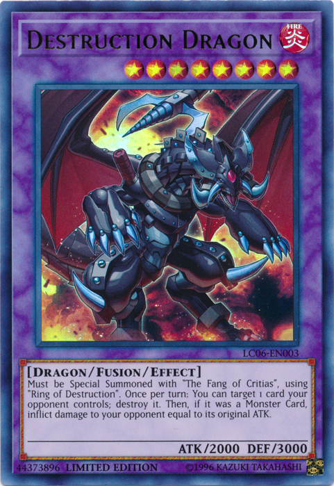 Destruction Dragon - LC06-EN003 [LC06-EN003] Ultra Rare | The Time Vault CA