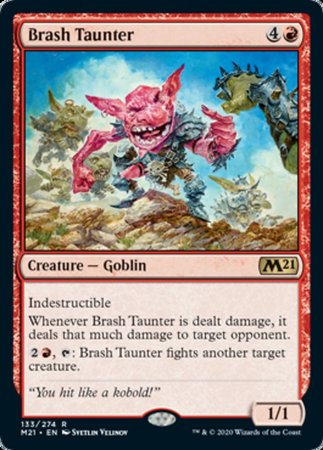 Brash Taunter [Core Set 2021] | The Time Vault CA