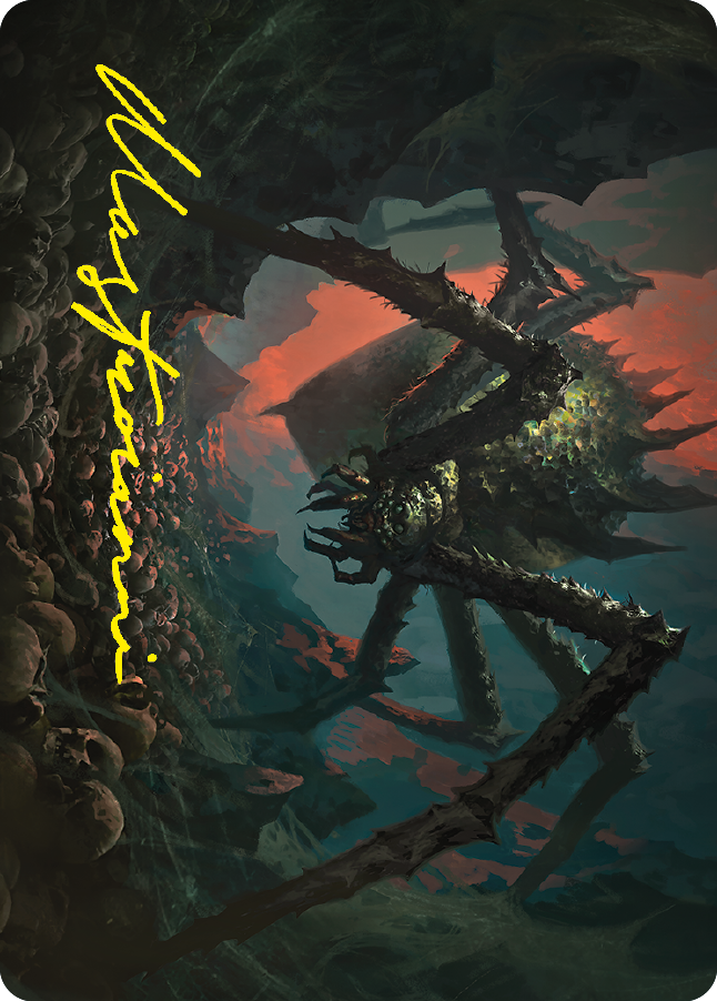 Shelob, Child of Ungoliant Art Card (Gold-Stamped Signature) [The Lord of the Rings: Tales of Middle-earth Art Series] | The Time Vault CA