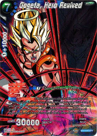 Gogeta, Hero Revived (SPR) (BT5-038) [Miraculous Revival] | The Time Vault CA