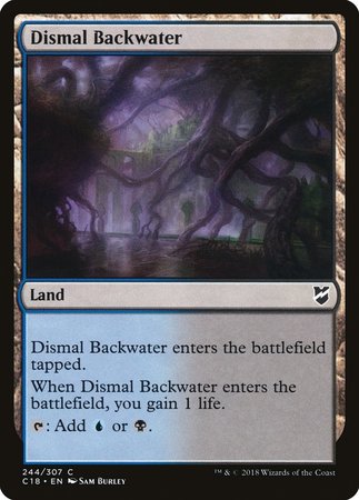 Dismal Backwater [Commander 2018] | The Time Vault CA