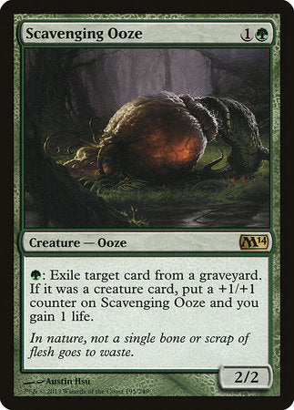 Scavenging Ooze [Magic 2014] | The Time Vault CA
