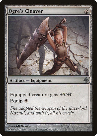 Ogre's Cleaver [Rise of the Eldrazi] | The Time Vault CA