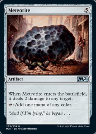 Meteorite [Core Set 2021] | The Time Vault CA