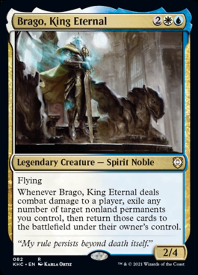 Brago, King Eternal [Kaldheim Commander] | The Time Vault CA