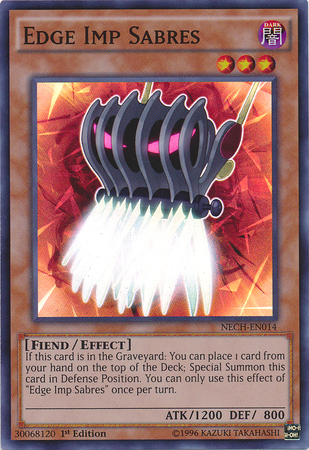 Edge Imp Sabres [NECH-EN014] Super Rare | The Time Vault CA