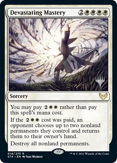 Devastating Mastery (Promo Pack) [Strixhaven: School of Mages Promos] | The Time Vault CA