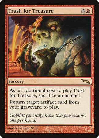 Trash for Treasure [Mirrodin] | The Time Vault CA