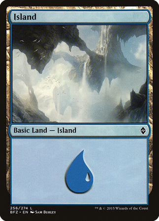 Island (256) [Battle for Zendikar] | The Time Vault CA