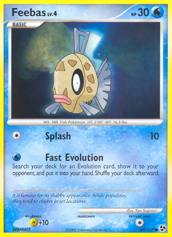 Feebas (67/106) [Diamond & Pearl: Great Encounters] | The Time Vault CA