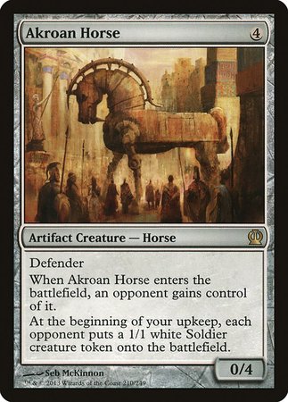 Akroan Horse [Theros] | The Time Vault CA