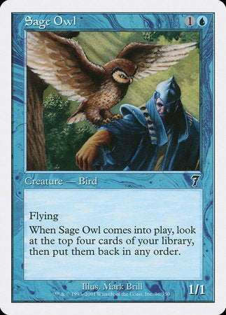 Sage Owl [Seventh Edition] | The Time Vault CA