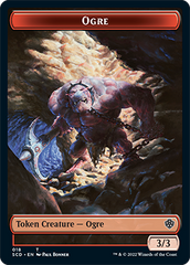 Ogre // Zombie Double-Sided Token [Starter Commander Decks] | The Time Vault CA