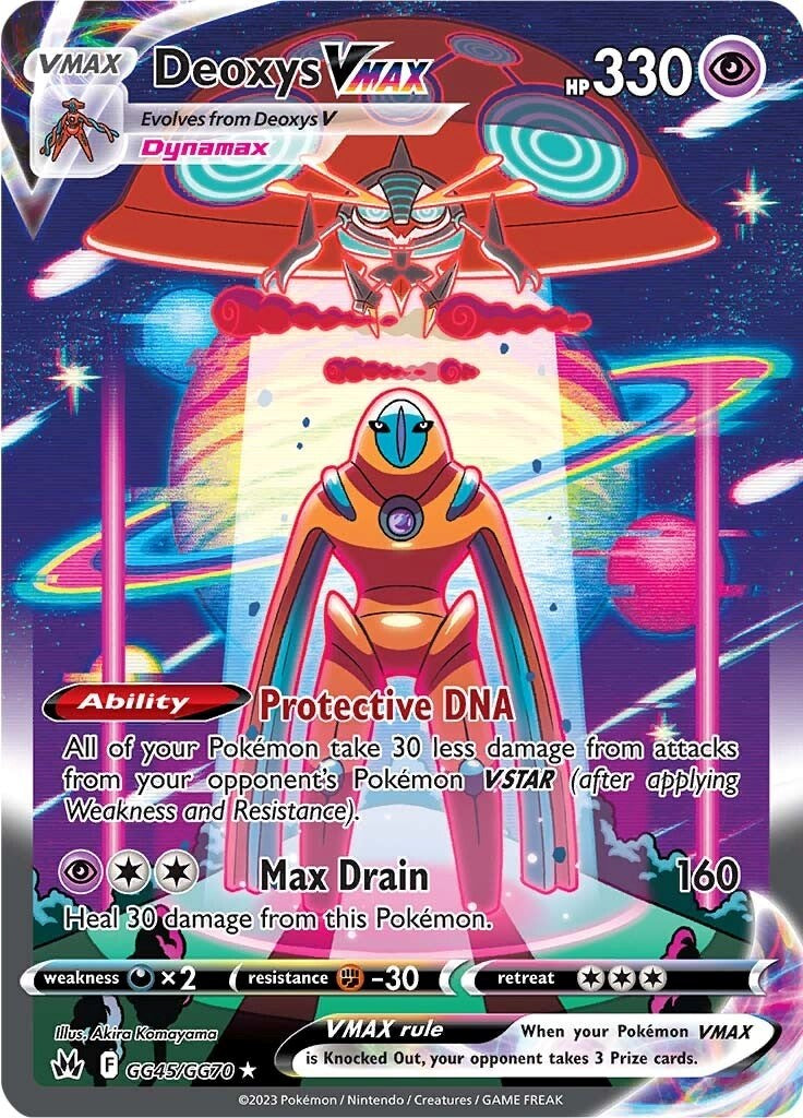 Deoxys VMAX (GG45/GG70) [Sword & Shield: Crown Zenith] | The Time Vault CA