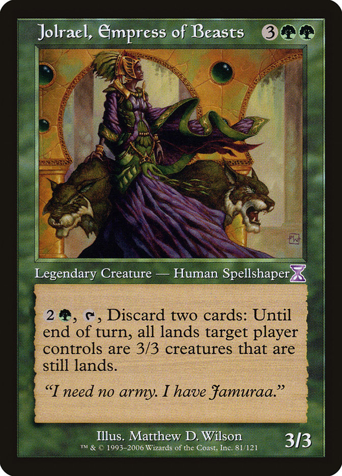 Jolrael, Empress of Beasts [Time Spiral Timeshifted] | The Time Vault CA
