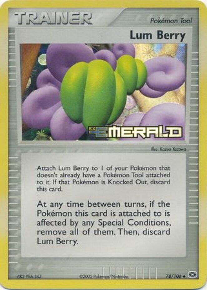 Lum Berry (78/106) (Stamped) [EX: Emerald] | The Time Vault CA