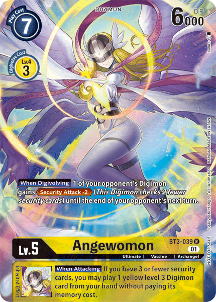 Angewomon [BT3-039] (Alternate Art) [Release Special Booster Ver.1.5] | The Time Vault CA