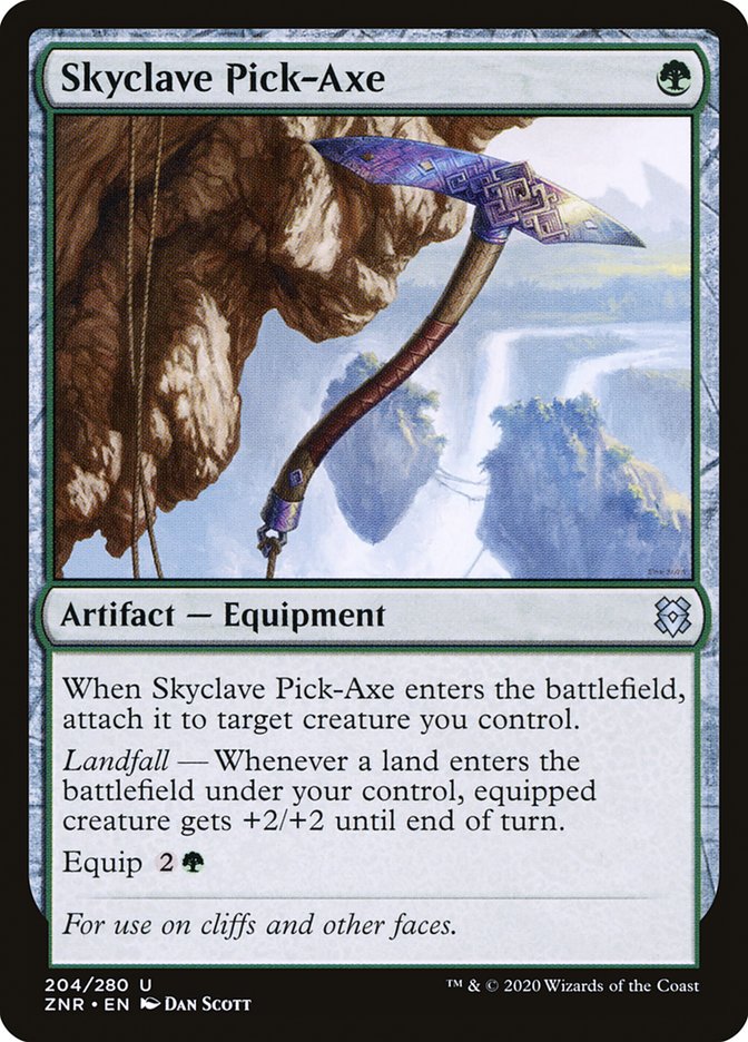 Skyclave Pick-Axe [Zendikar Rising] | The Time Vault CA