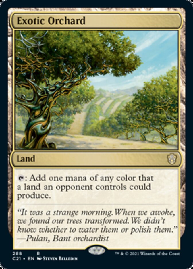 Exotic Orchard [Commander 2021] | The Time Vault CA