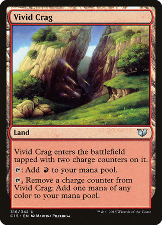 Vivid Crag [Commander 2015] | The Time Vault CA