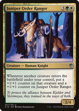 Juniper Order Ranger [Commander 2016] | The Time Vault CA