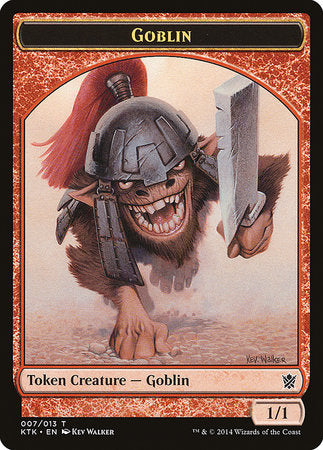 Goblin Token [Khans of Tarkir Tokens] | The Time Vault CA
