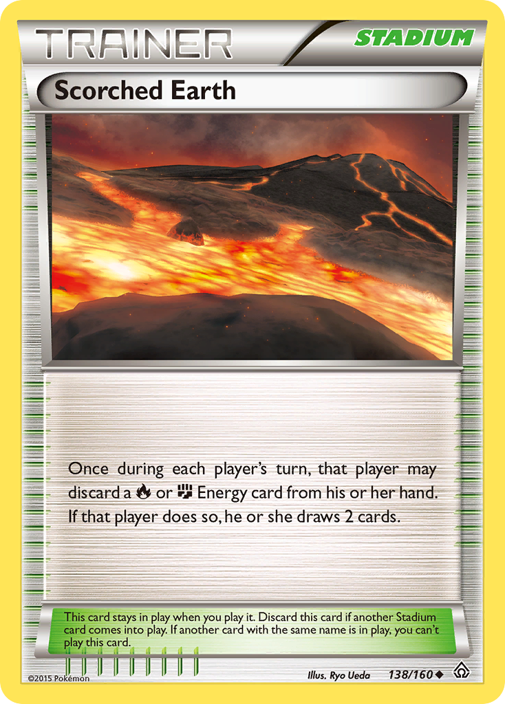 Scorched Earth (138/160) [XY: Primal Clash] | The Time Vault CA