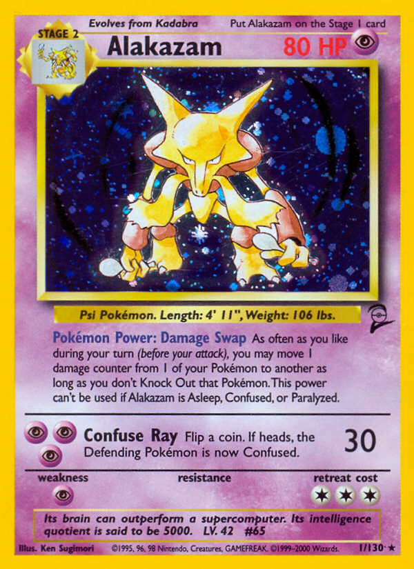 Alakazam (1/130) [Base Set 2] | The Time Vault CA