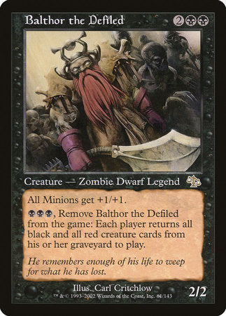 Balthor the Defiled [Judgment] | The Time Vault CA