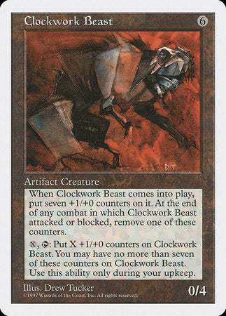 Clockwork Beast [Fifth Edition] | The Time Vault CA