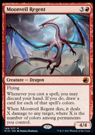 Moonveil Regent (Promo Pack) [Innistrad: Midnight Hunt Promos] | The Time Vault CA