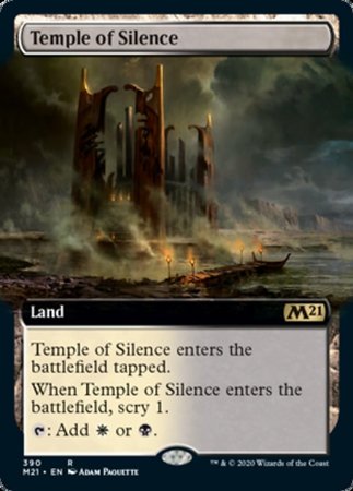 Temple of Silence (Extended Art) [Core Set 2021] | The Time Vault CA