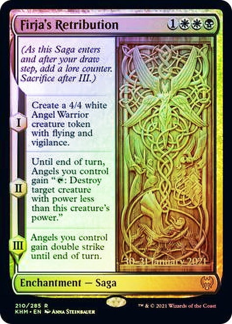 Firja's Retribution [Kaldheim Prerelease Promos] | The Time Vault CA