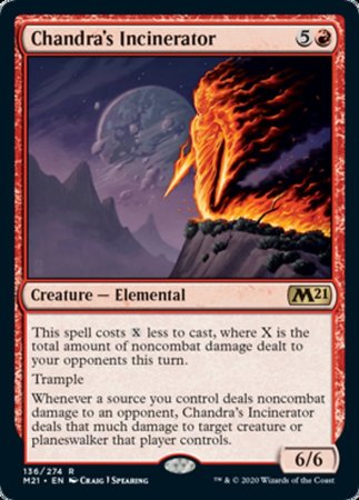 Chandra's Incinerator [Core Set 2021] | The Time Vault CA