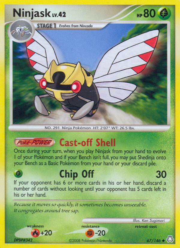 Ninjask (67/146) [Diamond & Pearl: Legends Awakened] | The Time Vault CA